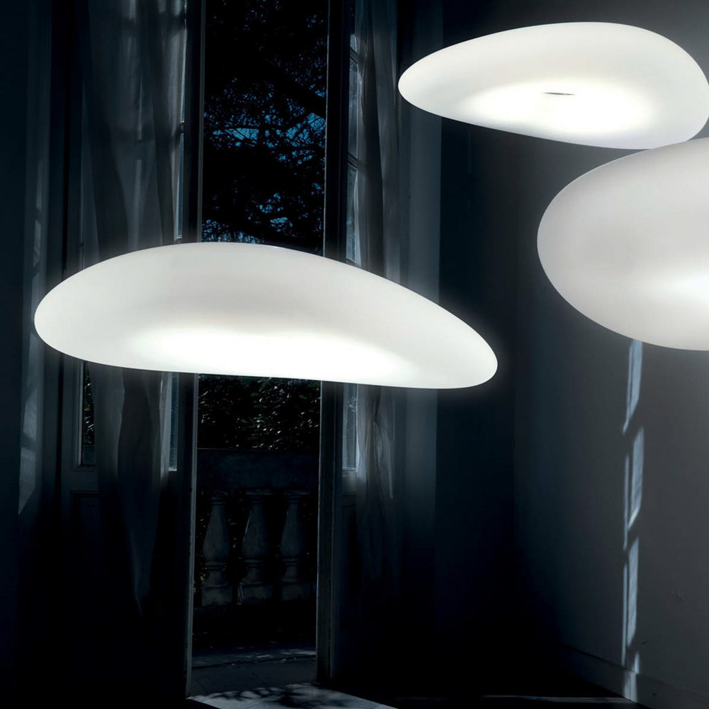 LED pendellampe Mr. Magoo DALI hvit Ø115 cm dimmefunksjon