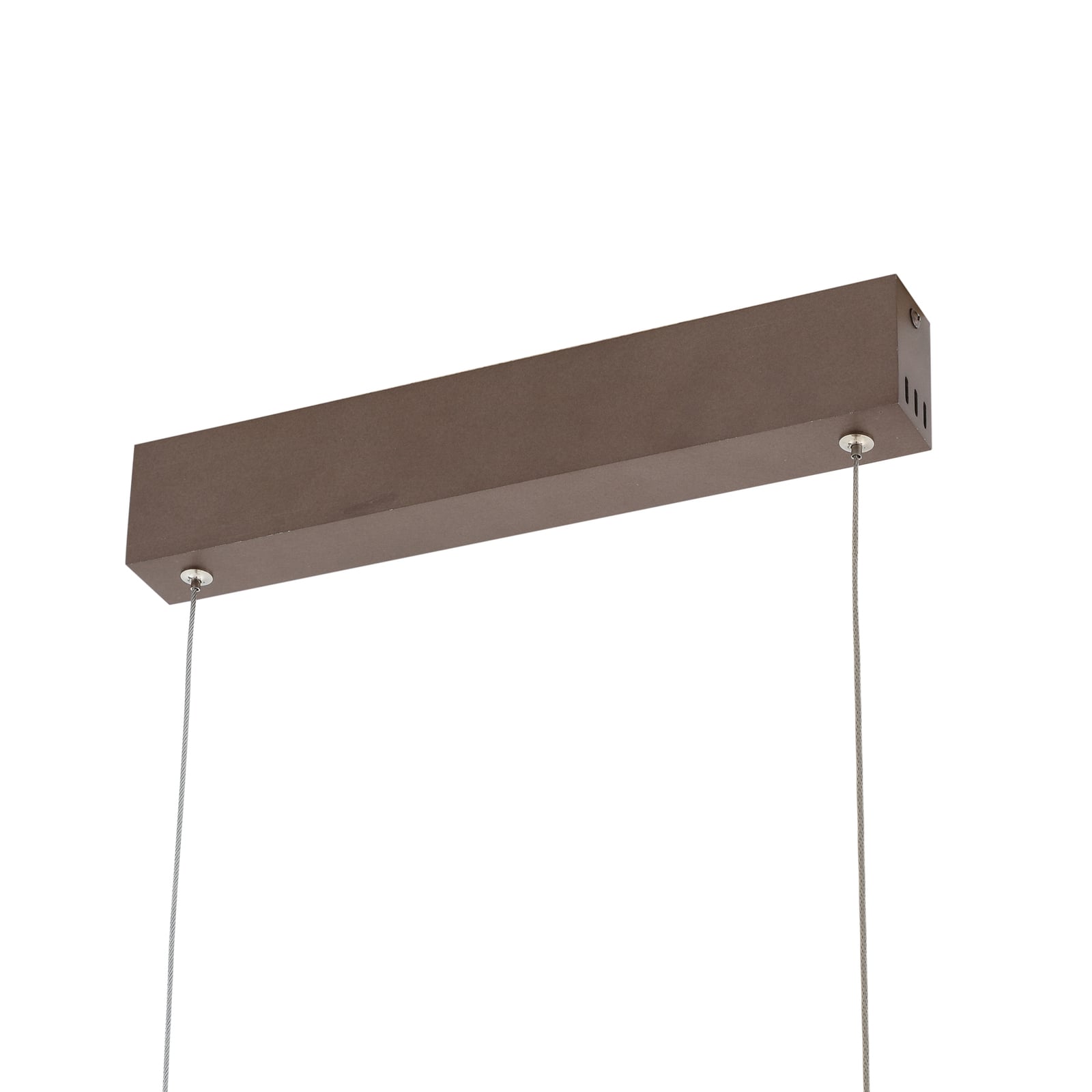 LED pendellampe Mylosh brun aluminium dimbar montert