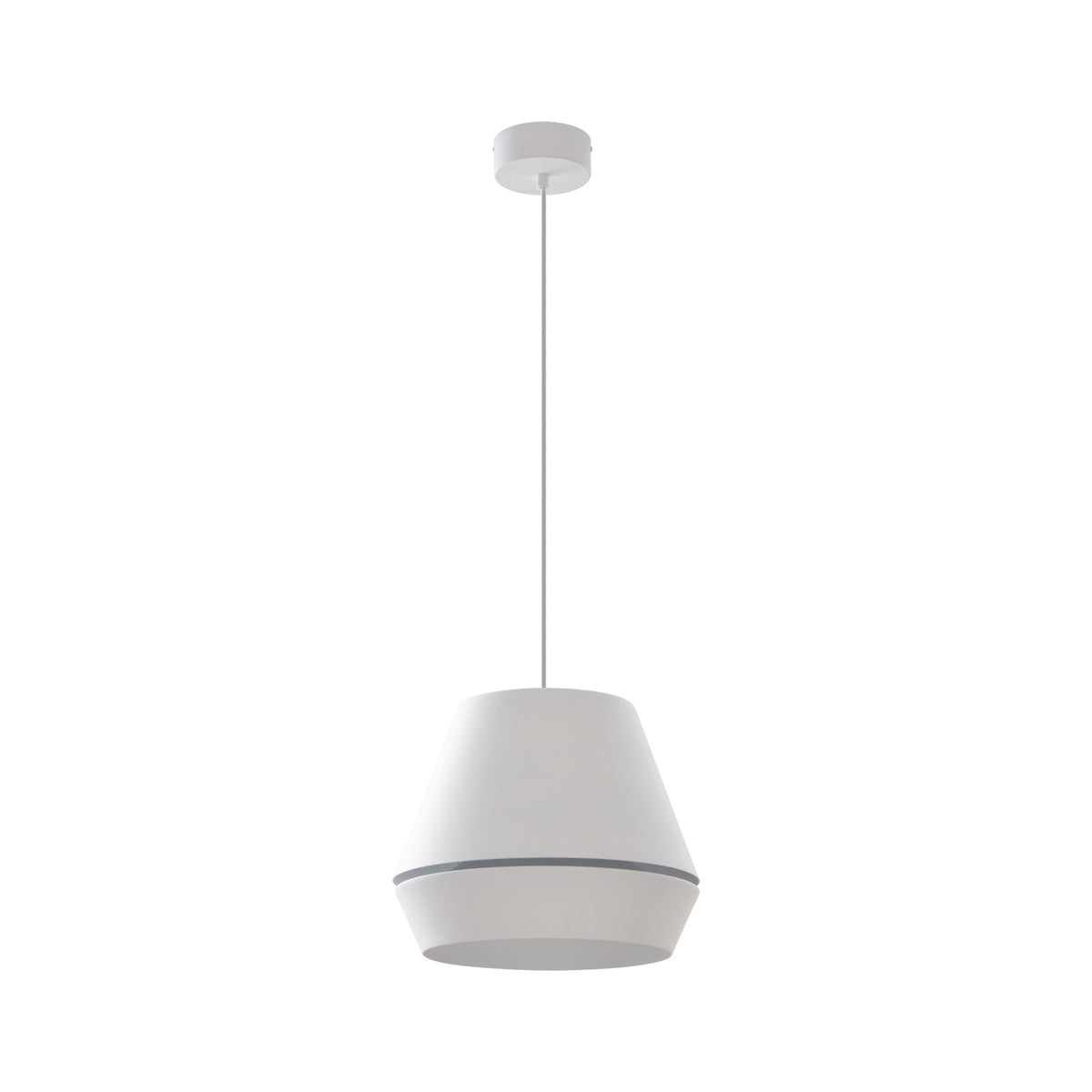 LED pendellampe Mynoria hvit aluminium detalj av lampe