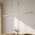 LED pendellampe Myron aluminium 120 cm dimbar CCT forfra