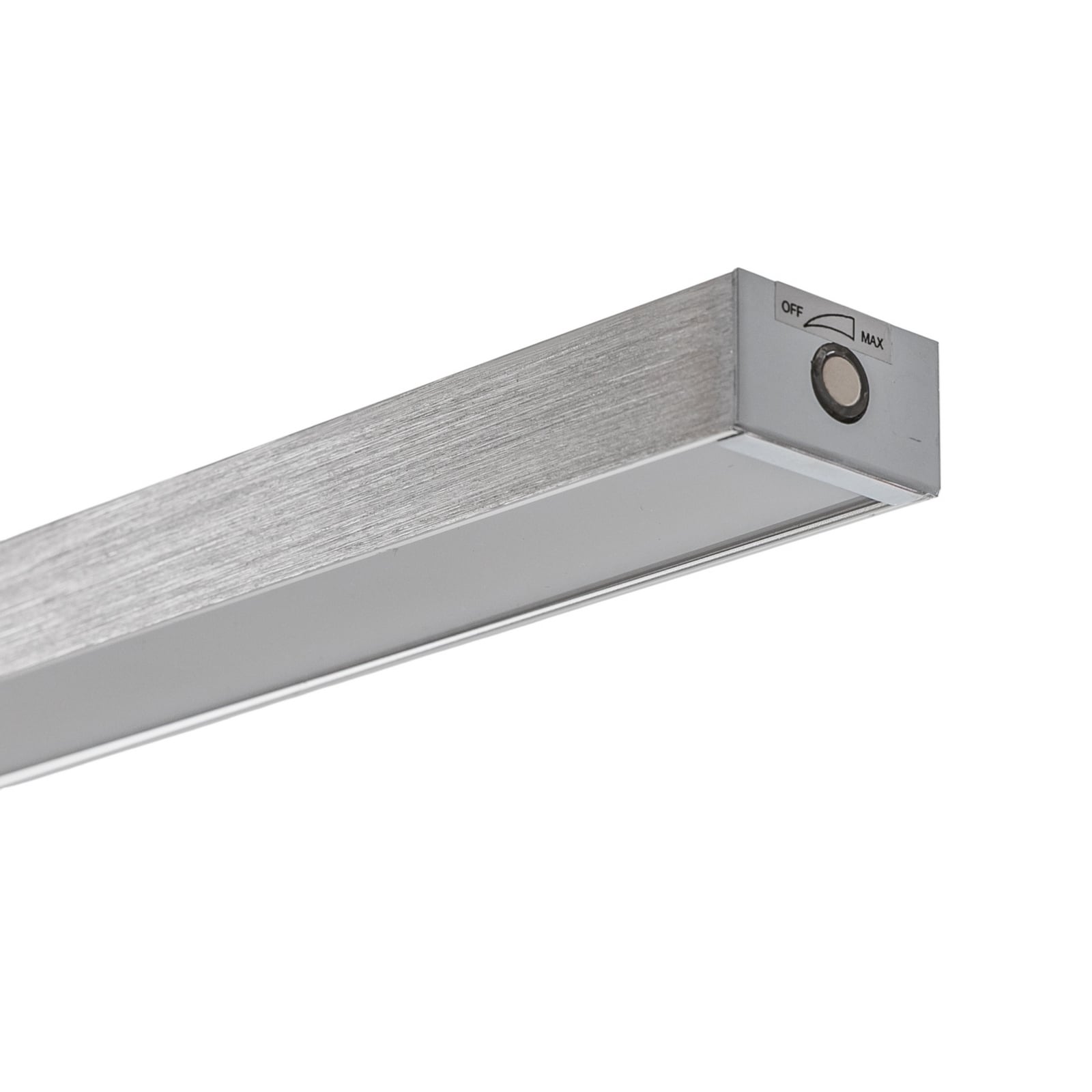 LED pendellampe Myron aluminium 120 cm dimbar CCT lysfargevalg