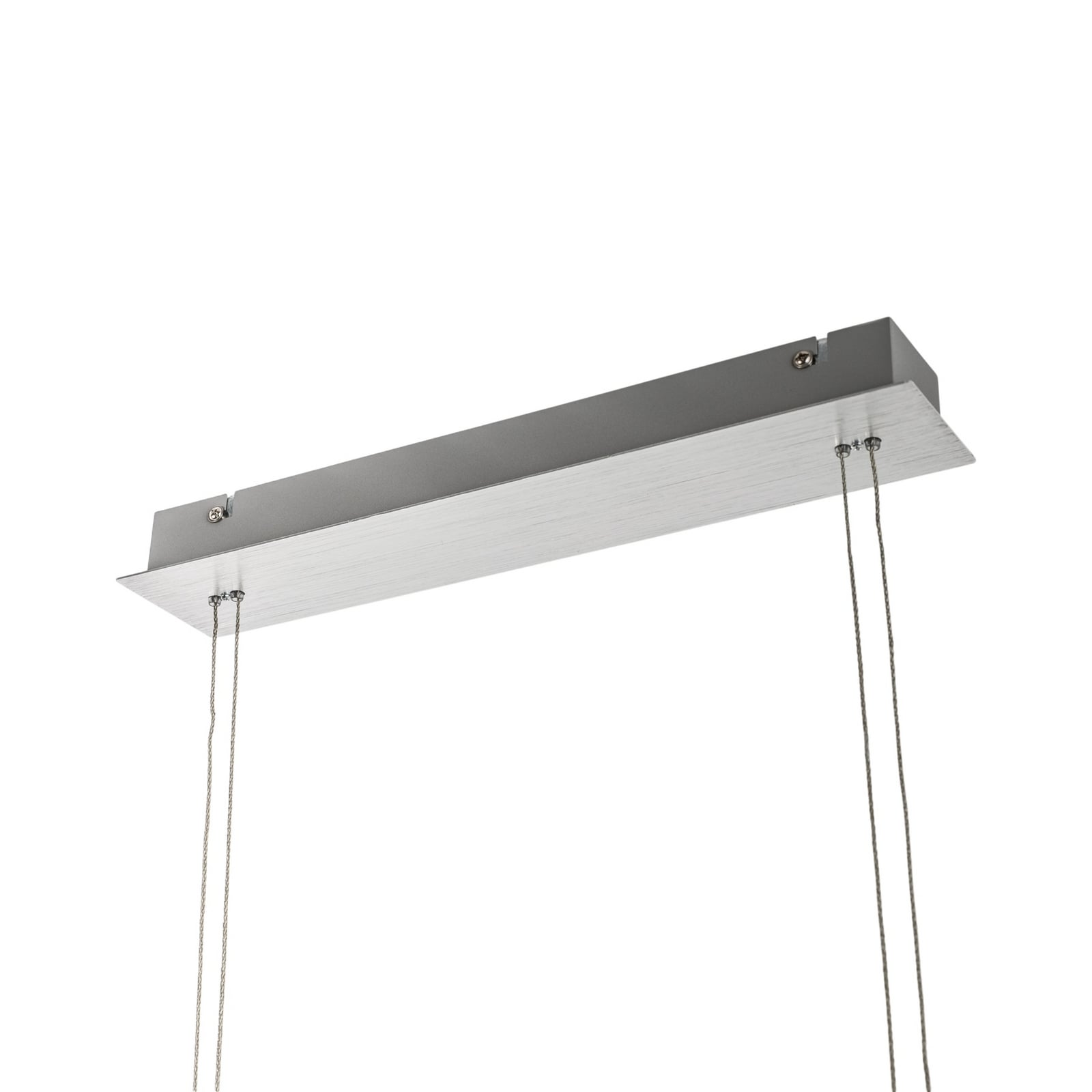 LED pendellampe Myron aluminium 120 cm dimbar CCT lys i rommet