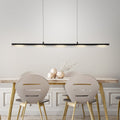 LED pendellampe Nele svart jern/glass forfra