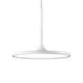 LED pendellampe Net matt hvit Ø25 cm 15W varmhvit forfra