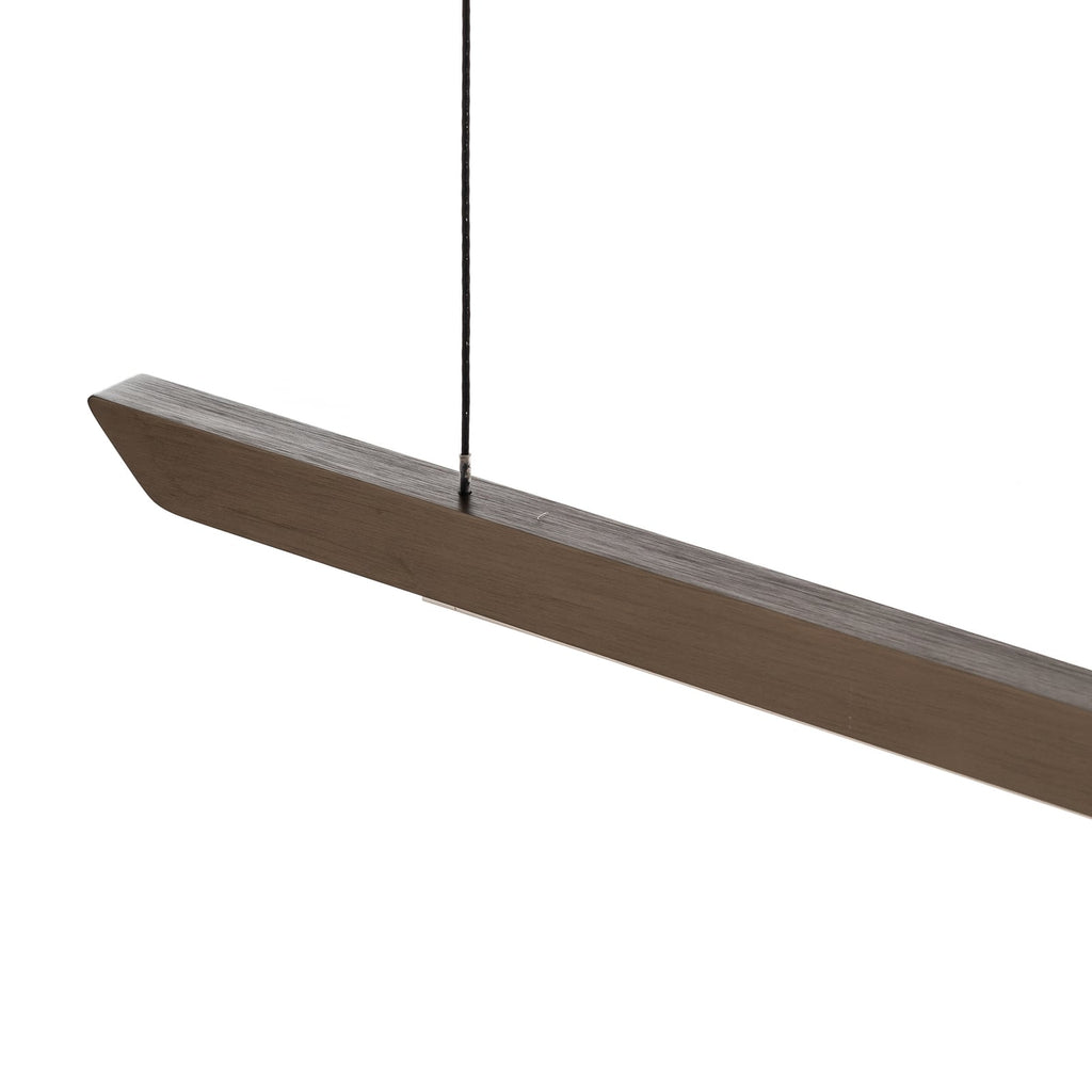 LED pendellampe Niara bronse CCT dimbar 168 cm 32W nærbilde