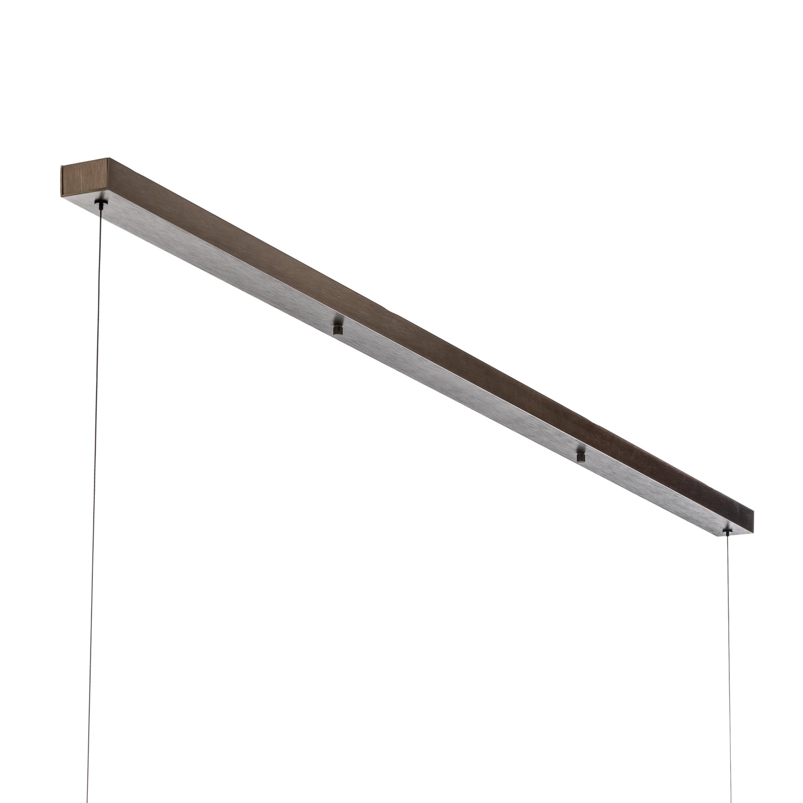 LED pendellampe Niara bronse CCT dimbar 168 cm 32W geststyring