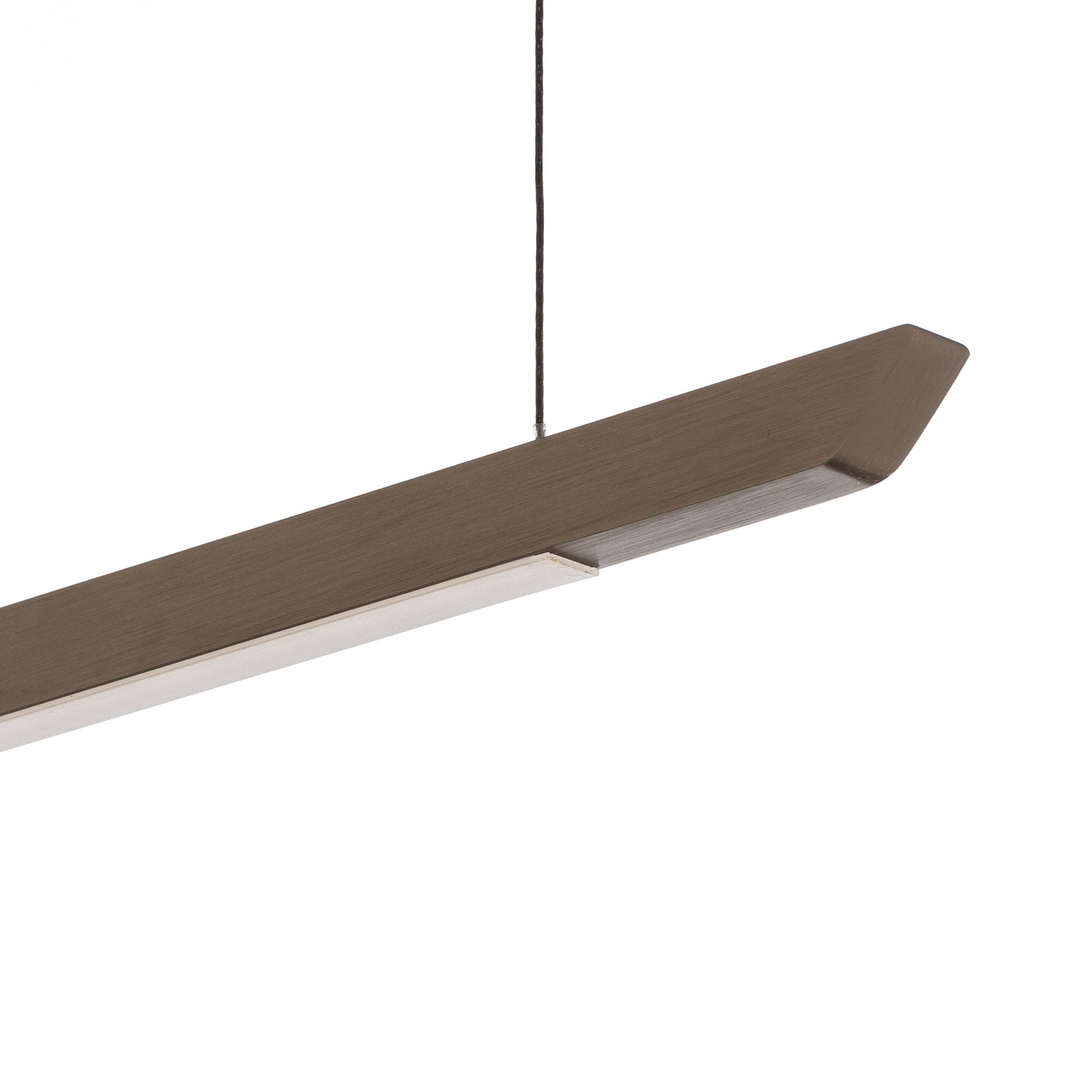 LED pendellampe Niara bronse CCT dimbar 168 cm 32W høydejustering