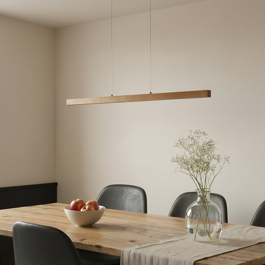 LED pendellampe Nihalo tre 122 cm dimbar CCT detalj