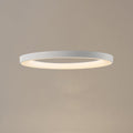 LED pendellampe Niseko II hvit Ø50 cm CCT med fjernkontroll forfra