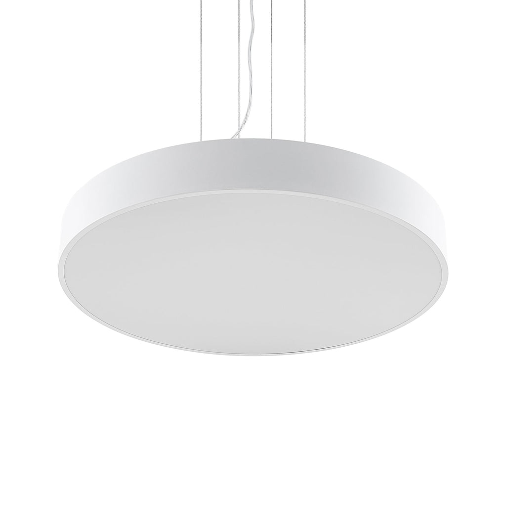 LED pendellampe Noabelle hvit metall dimbar Ø80 cm nærbilde