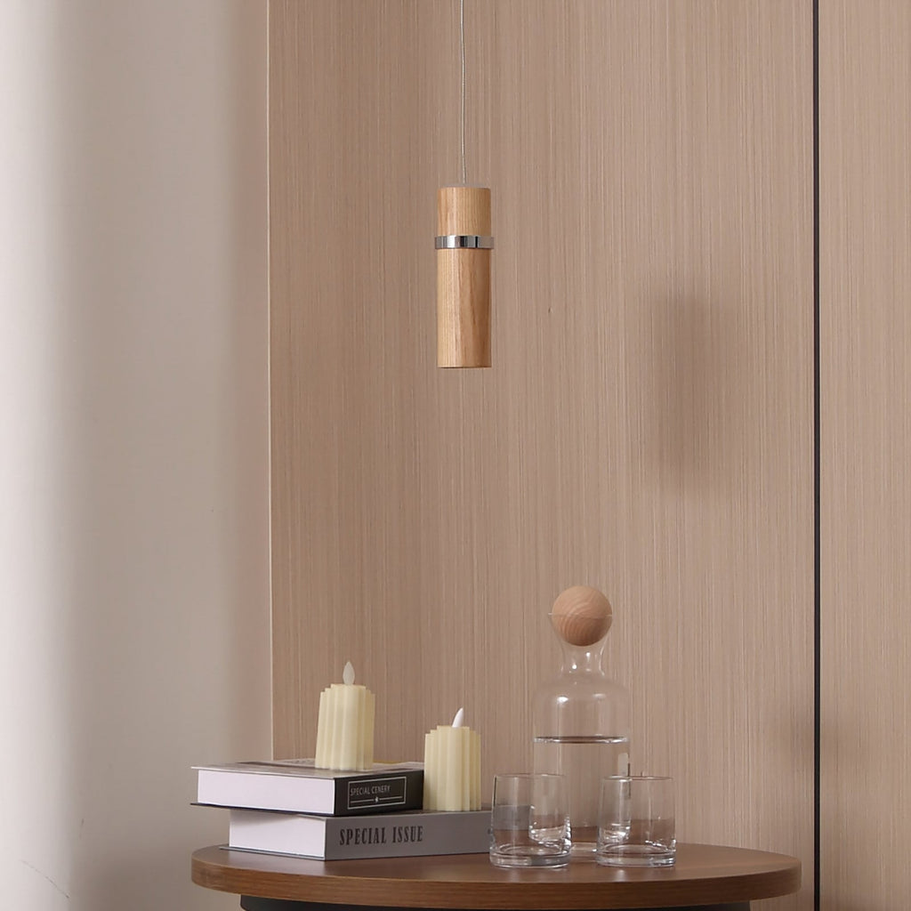 LED pendellampe Nojus tre opp og ned dimbar Ø6 cm bakside