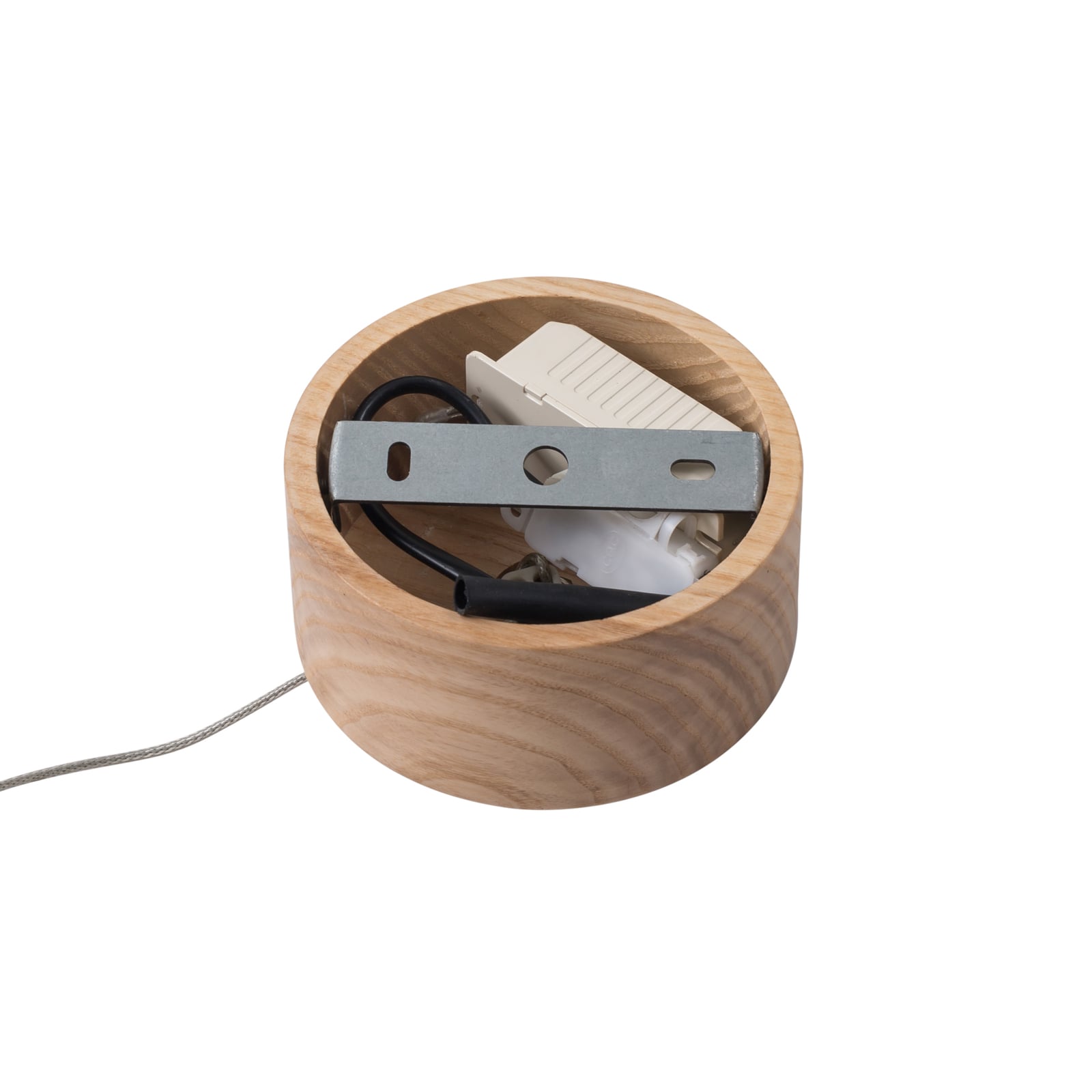LED pendellampe Nojus tre opp og ned dimbar Ø6 cm sett fra siden