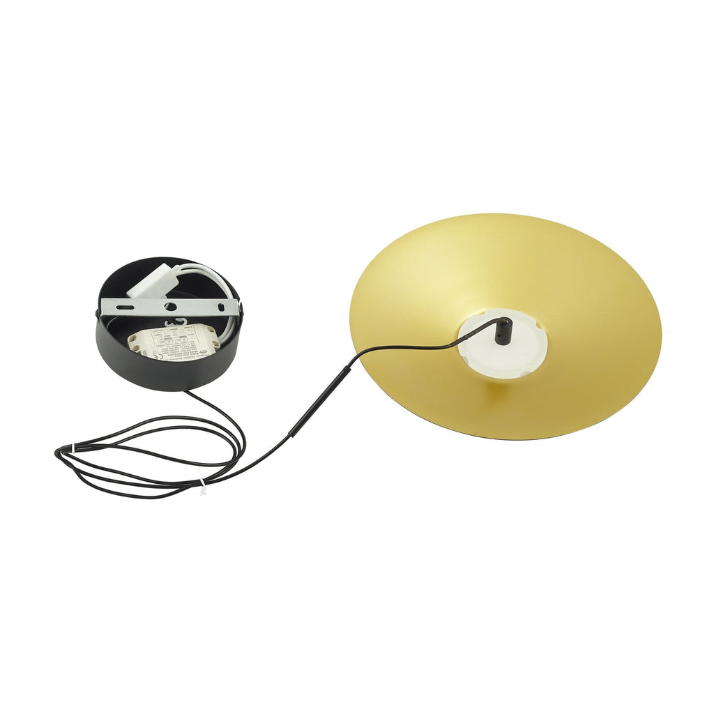 LED pendellampe Norvind 2-lys dimbar svart Ø25 cm emballasje