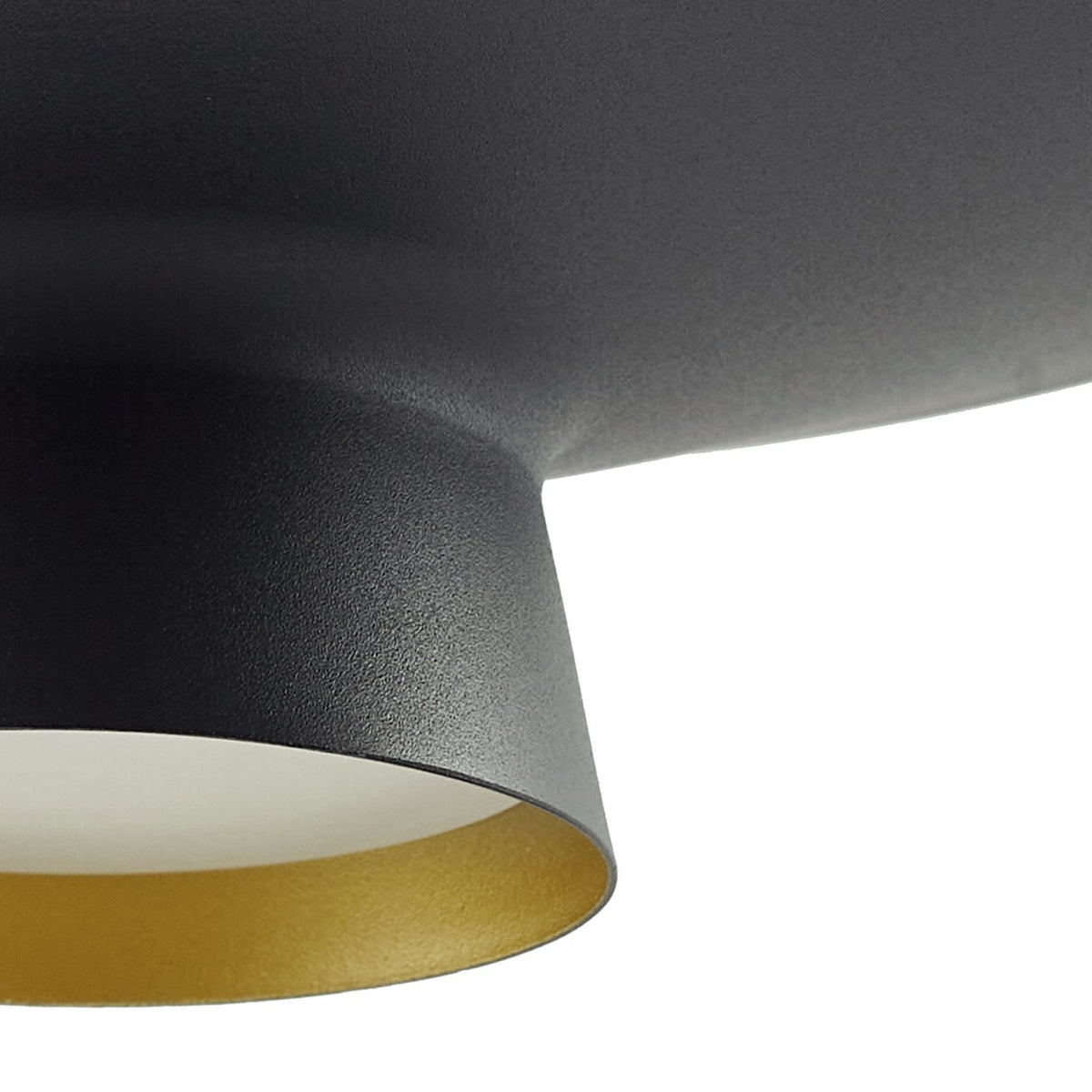 LED pendellampe Norvind 2-lys dimbar svart Ø25 cm lyser opp