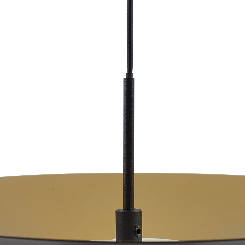LED pendellampe Norvind 6-lys dimbar svart 120 cm høydejustering