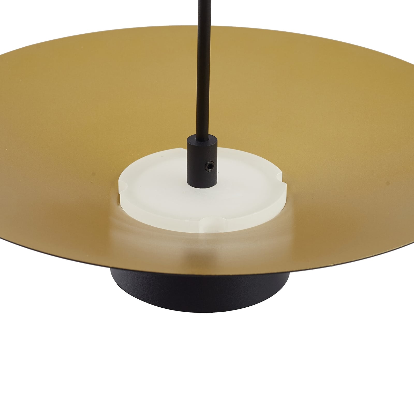 LED pendellampe Norvind 6-lys dimbar svart 120 cm lysdetalj
