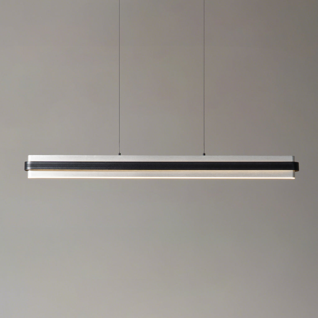 LED pendellampe Nymara beige aluminium forfra