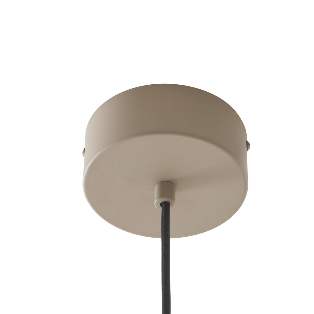 LED pendellampe Nymara beige aluminium med omgivelseslys