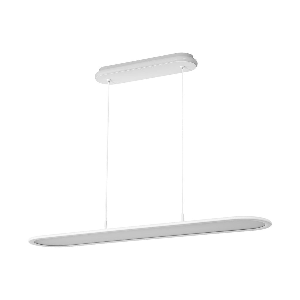 LED pendellampe Office line Panel Ellipse dimbar hvit 57W Ra90 OSRAM bakside