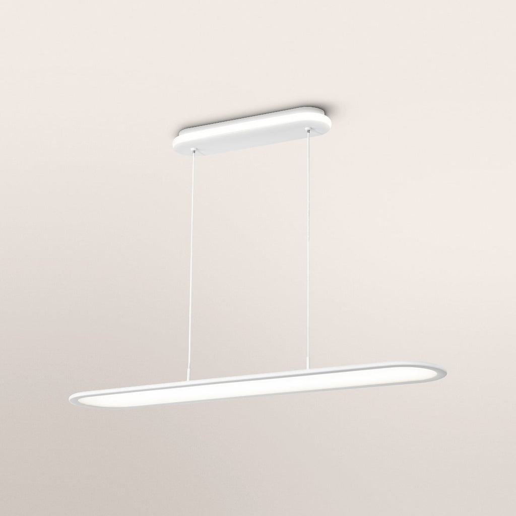 LED pendellampe Office line Panel Ellipse dimbar hvit 57W Ra90 OSRAM detalj