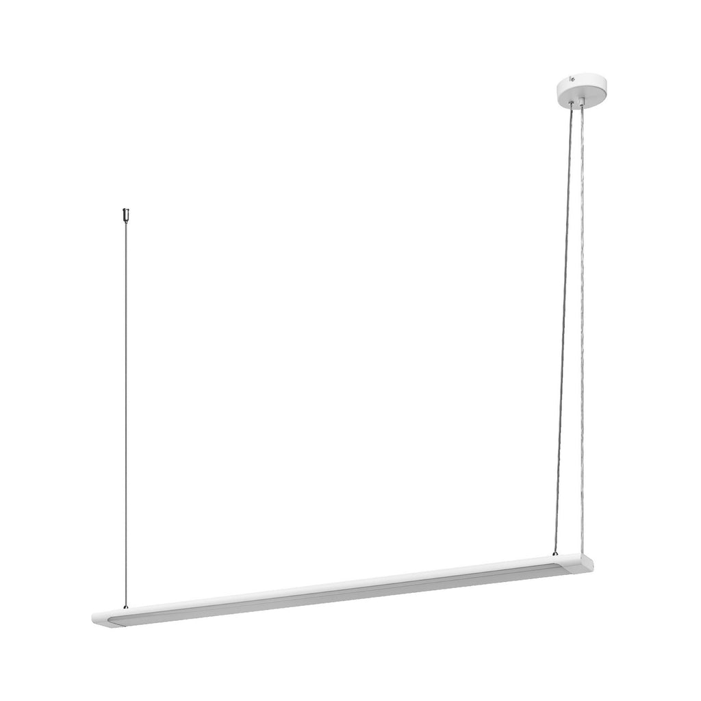 LED pendellampe Office line Slab dimbar hvit 40W 120 cm bakside