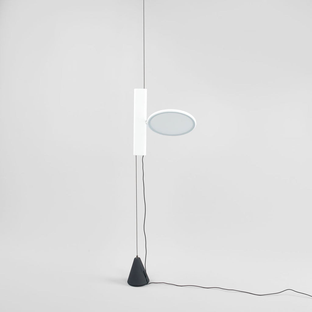 Montert LED pendellampe OK hvit dimbar 18W 2700K i rom