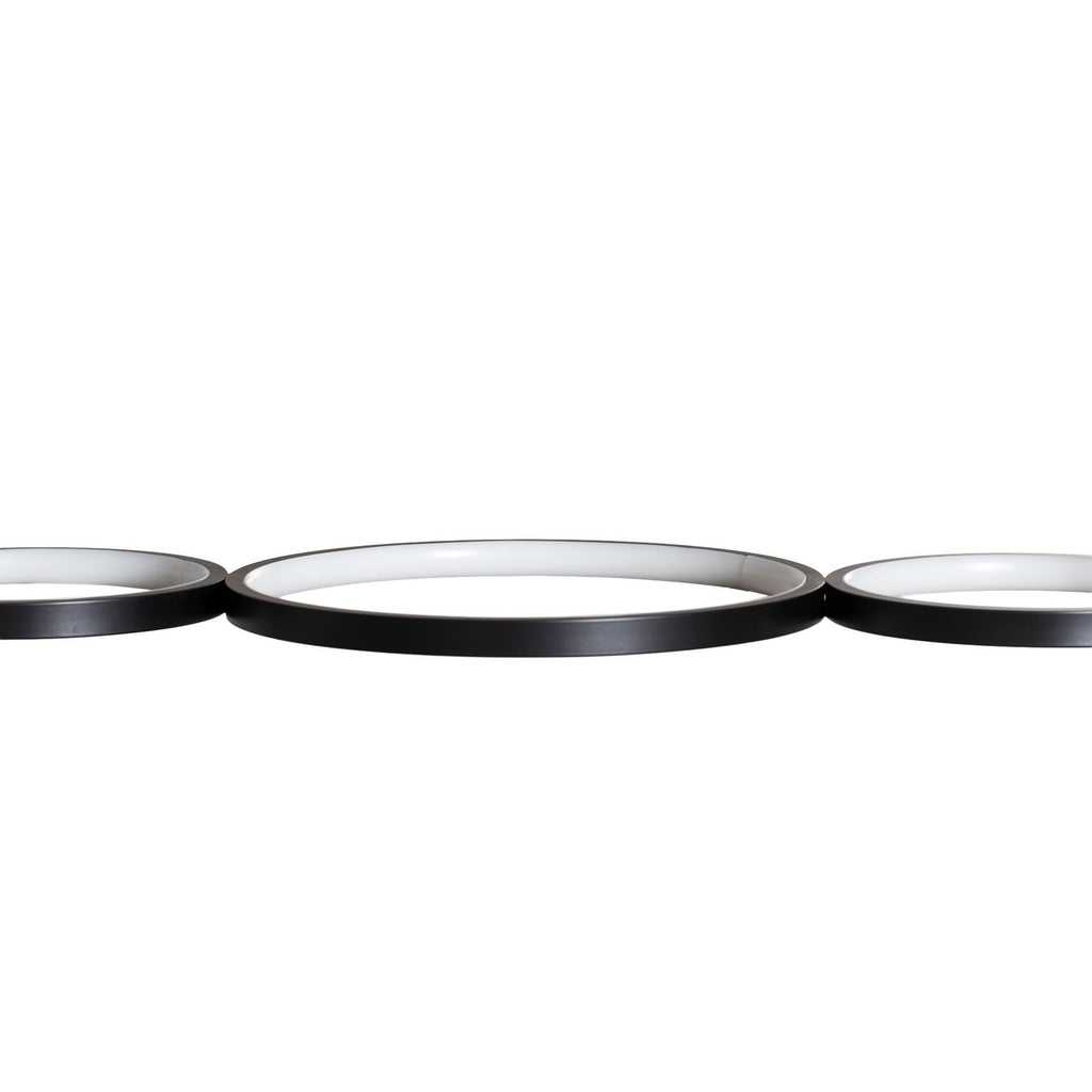 LED pendellampe Olympia svart metall oversiktsbilde