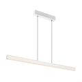 LED pendellampe One Linear dimbar aluminium 104 cm hvit forfra