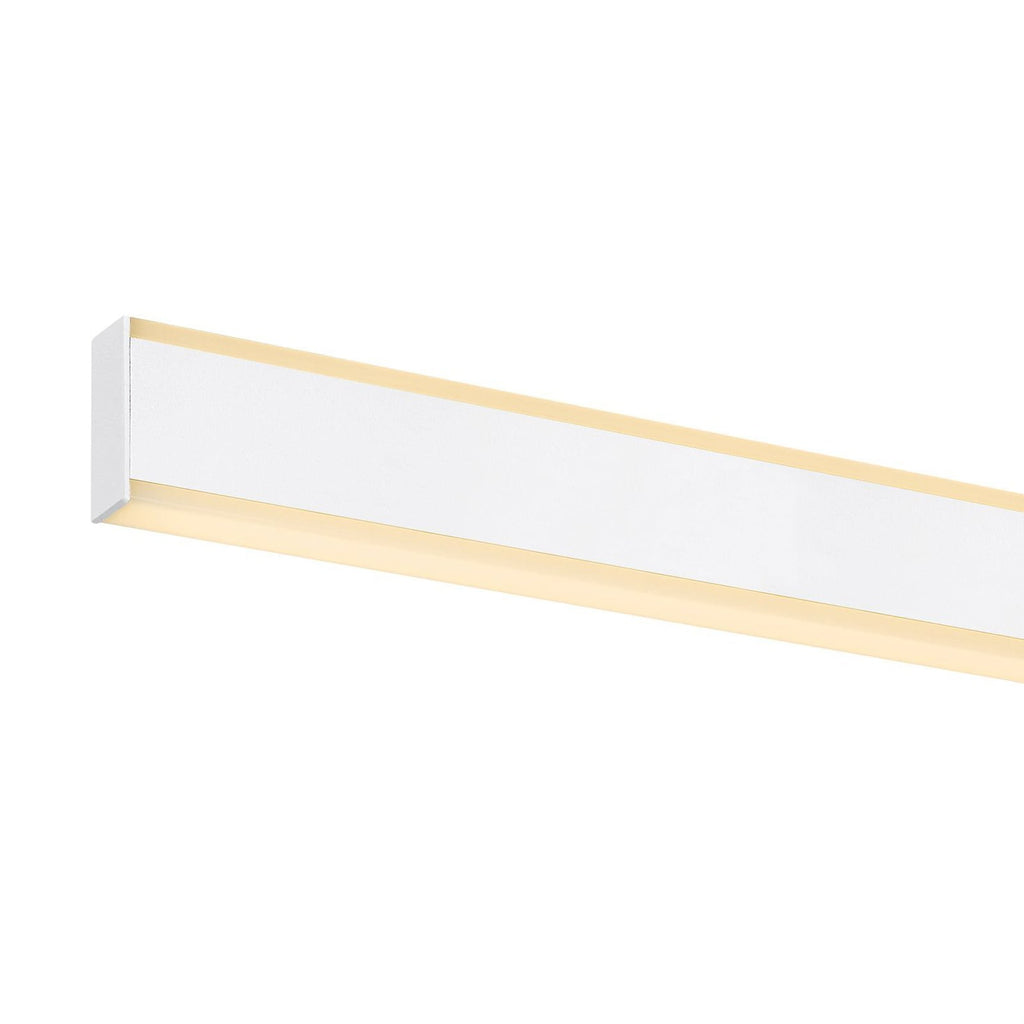 LED pendellampe One Linear dimbar aluminium 104 cm hvit bakside