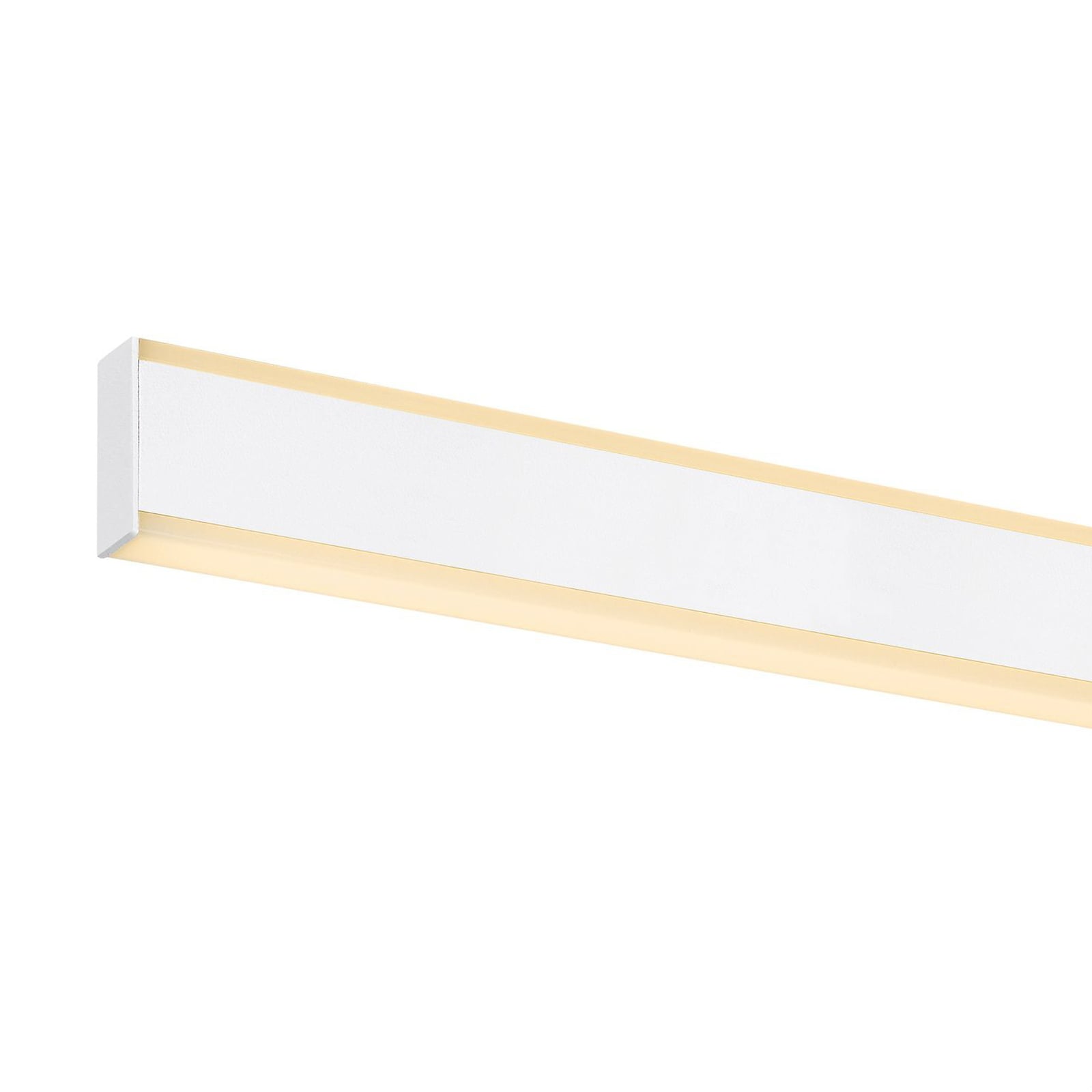 LED pendellampe One Linear dimbar aluminium 104 cm hvit bakside