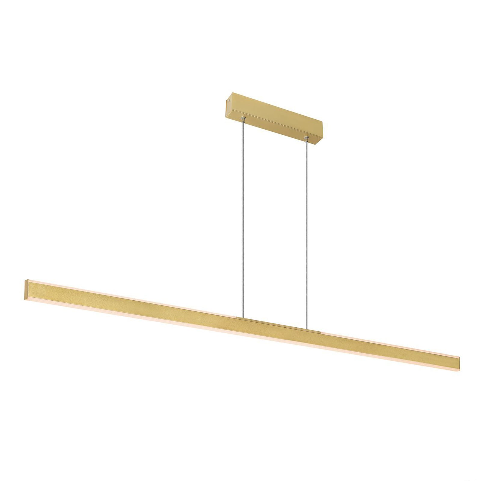 LED pendellampe One Linear messing detalj av lampehode