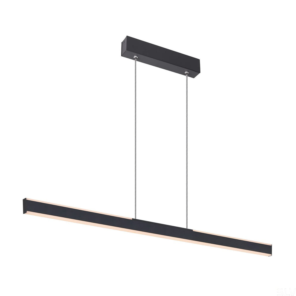 LED pendellampe One Linear dimbar svart 104 cm forfra