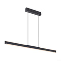 LED pendellampe One Linear dimbar svart 104 cm forfra