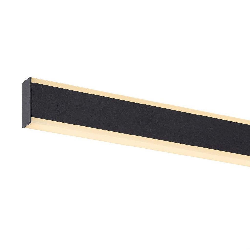 LED pendellampe One Linear dimbar svart 104 cm bakside