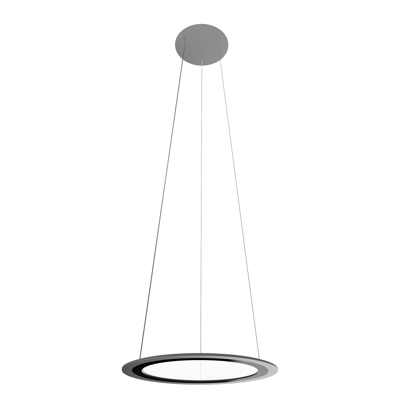 LED pendellampe Onyxx Circular dimbar med vaieroppheng