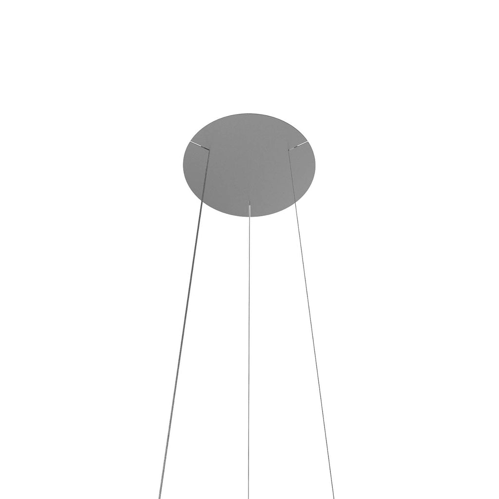LED pendellampe Onyxx Circular dimbar lyser opp rom