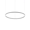 LED pendellampe Oracle Slim svart Ø150 cm 78W varmhvit forfra