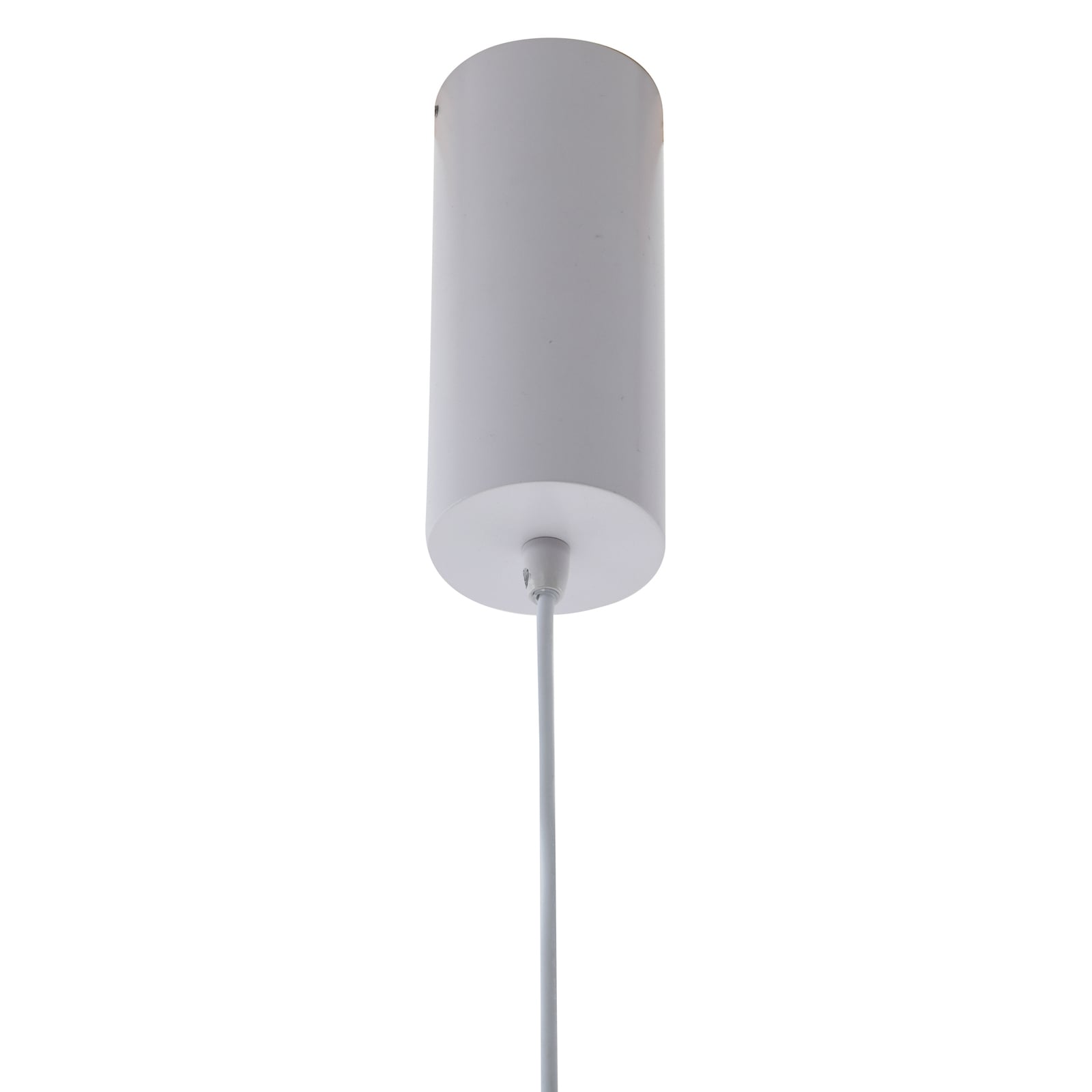 LED pendellampe Orasa glass hvit/klar Ø43 cm oppheng