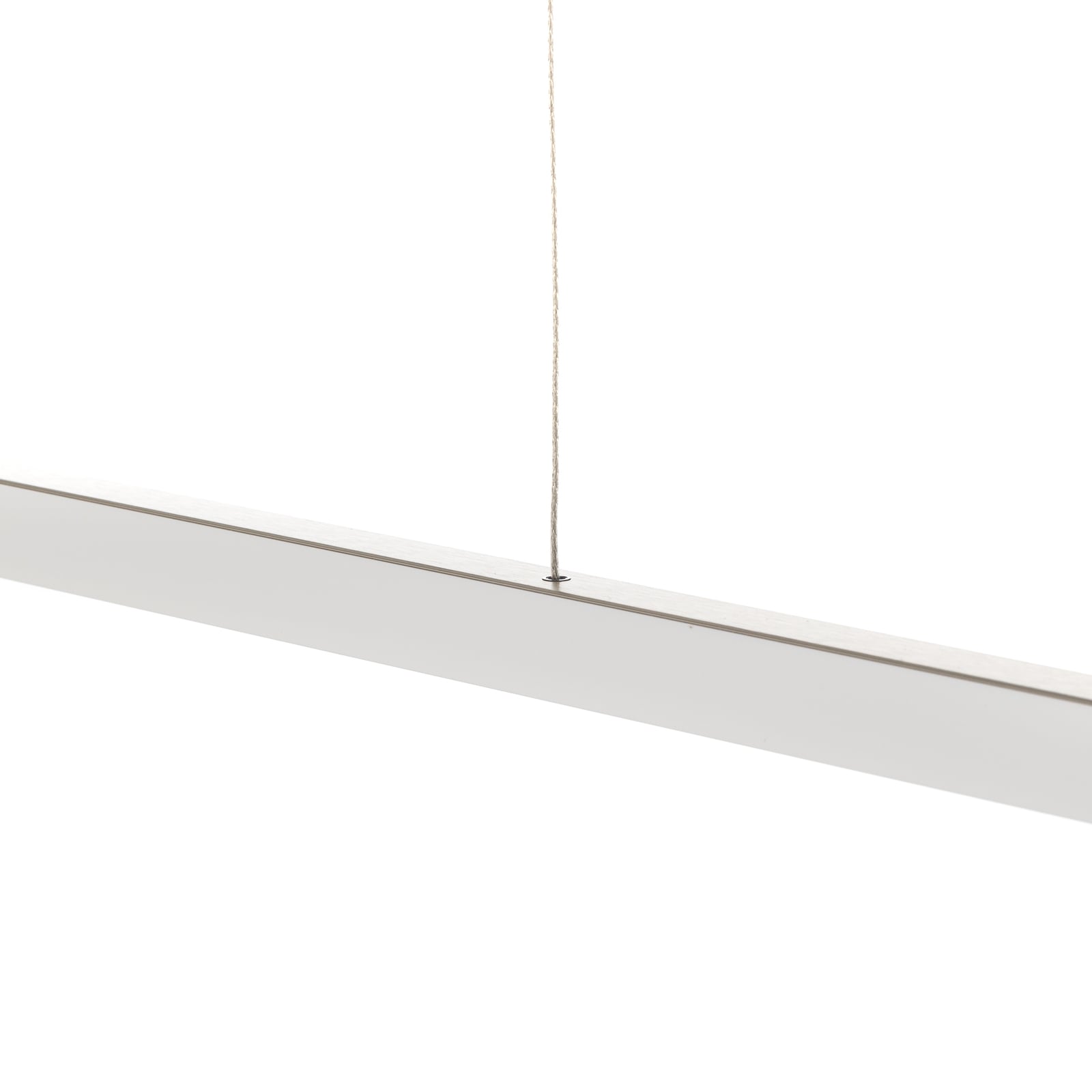LED pendellampe Orix hvit 150 cm CCT nærbilde av fjernkontroll