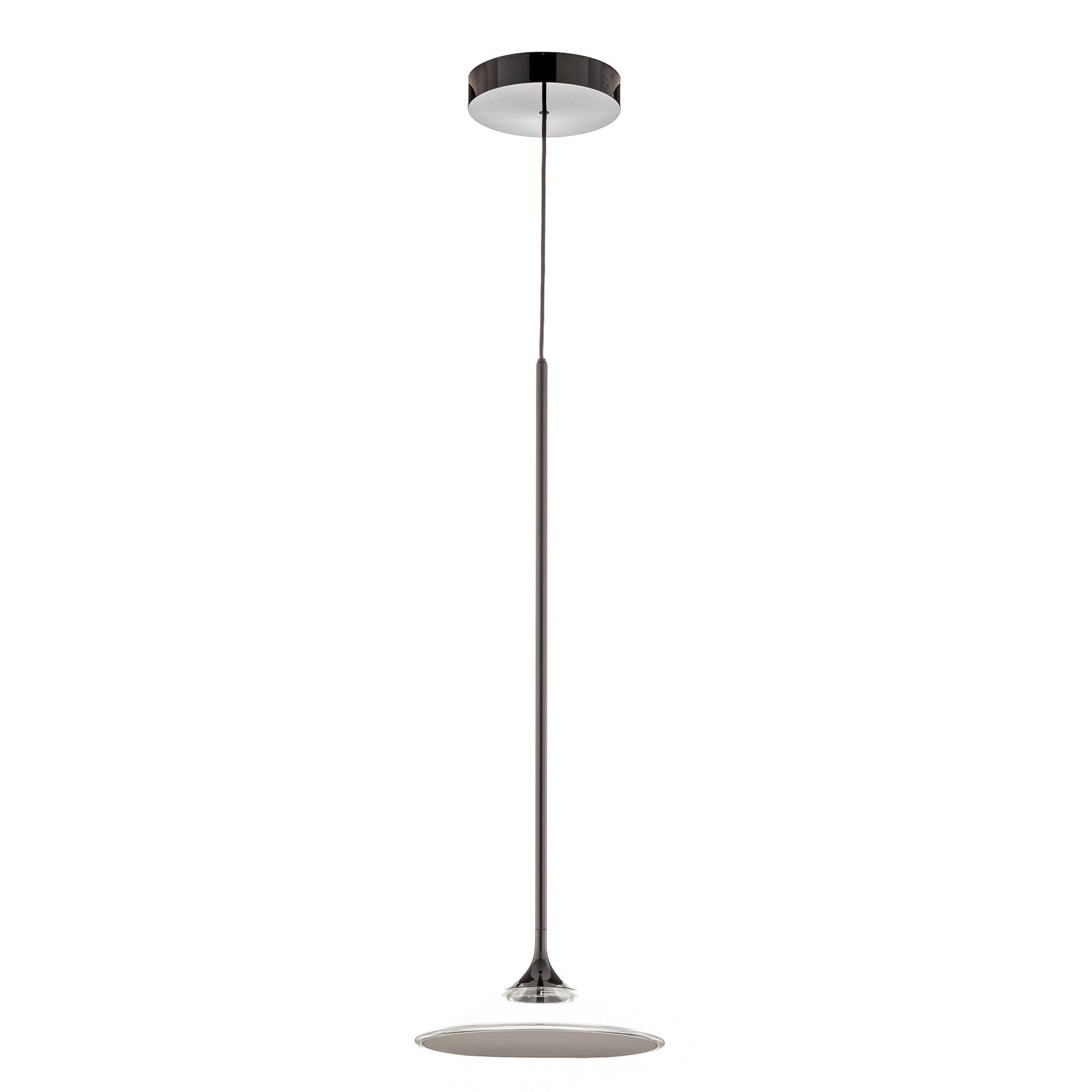 LED pendellampe Orsa 21 metakrylat Ø21 cm montert i rom