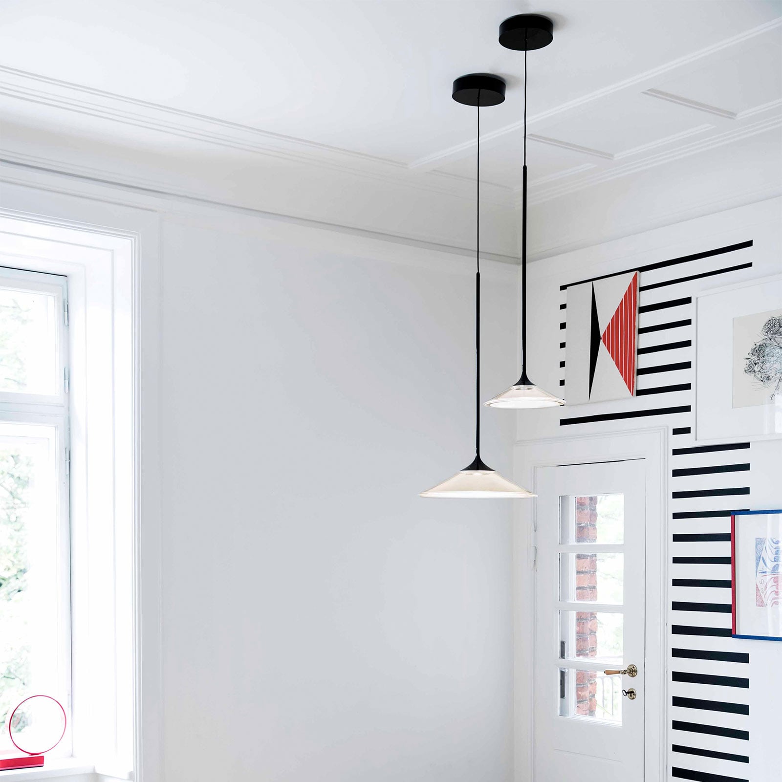 LED pendellampe Orsa 35 dimbar Ø34,5 cm 17W bakside