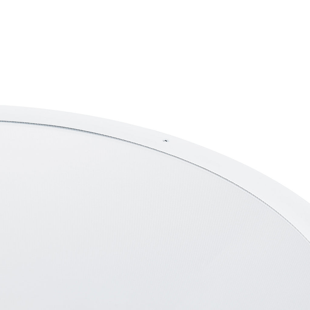 LED pendellampe PANEL ring hvit Ø63 cm CCT dimbar montert i rom