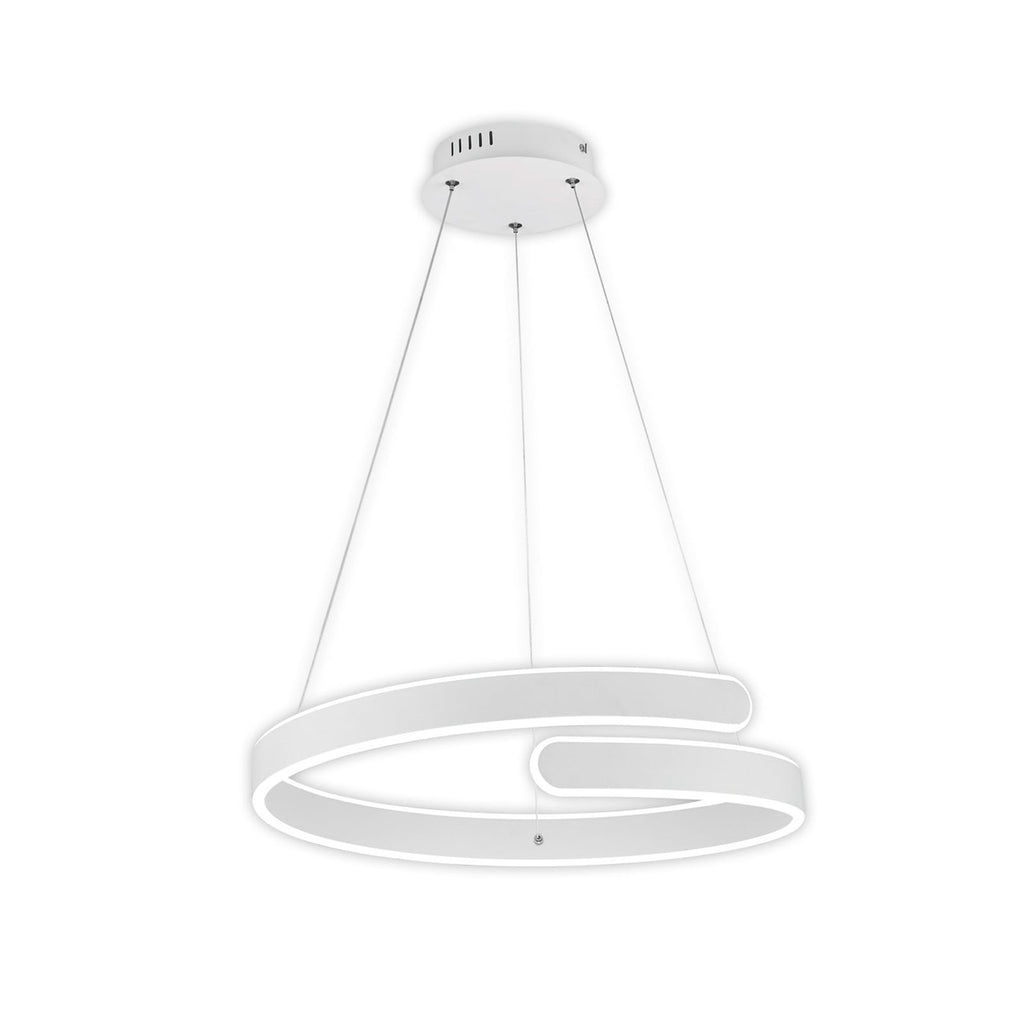 LED pendellampe Parma dimbar hvit Ø50 cm 37W nøytralhvit forfra