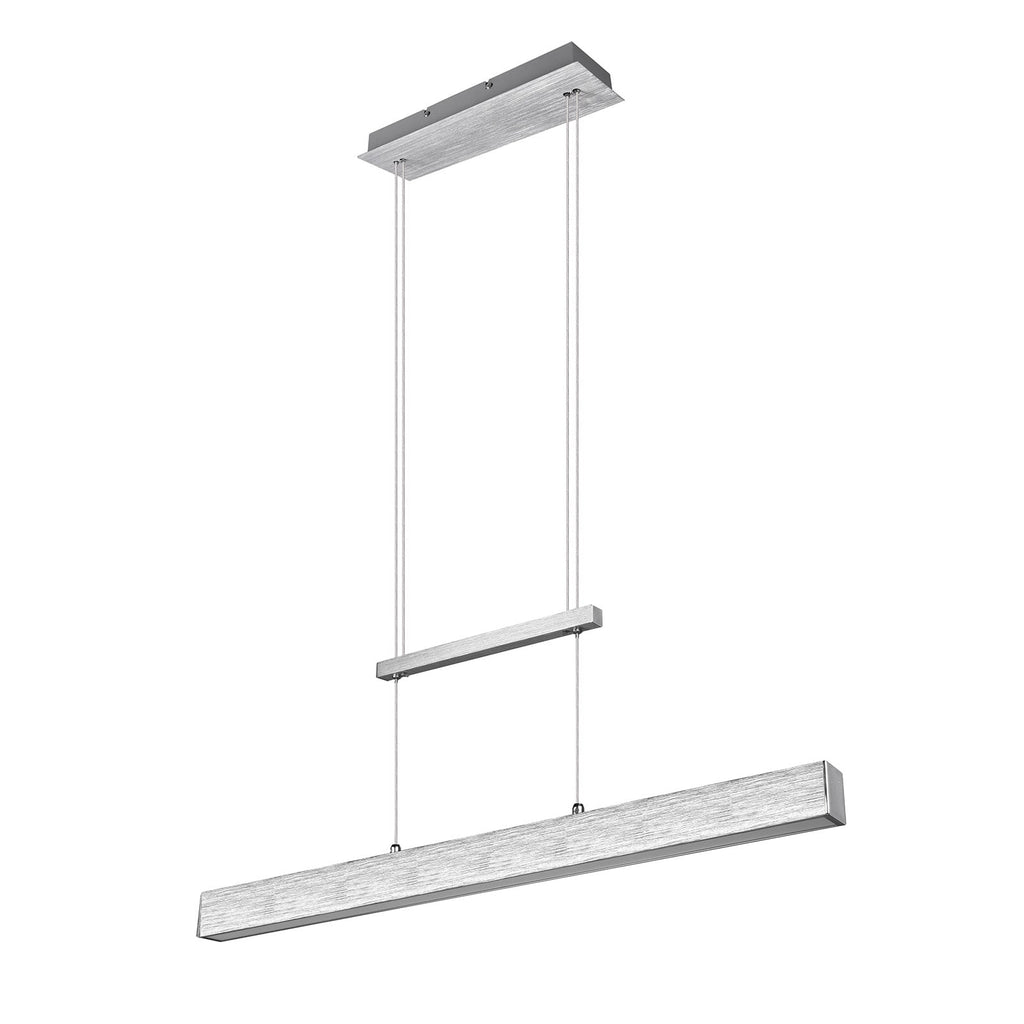 LED pendellampe Paros dimbar aluminium 90 cm 32W varmhvit bakside