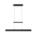 LED pendellampe Paros dimbar svart 90 cm 32W forfra