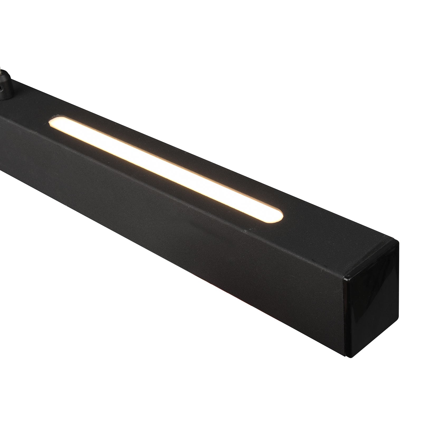 LED pendellampe Paros dimbar svart 90 cm 32W montert i rom