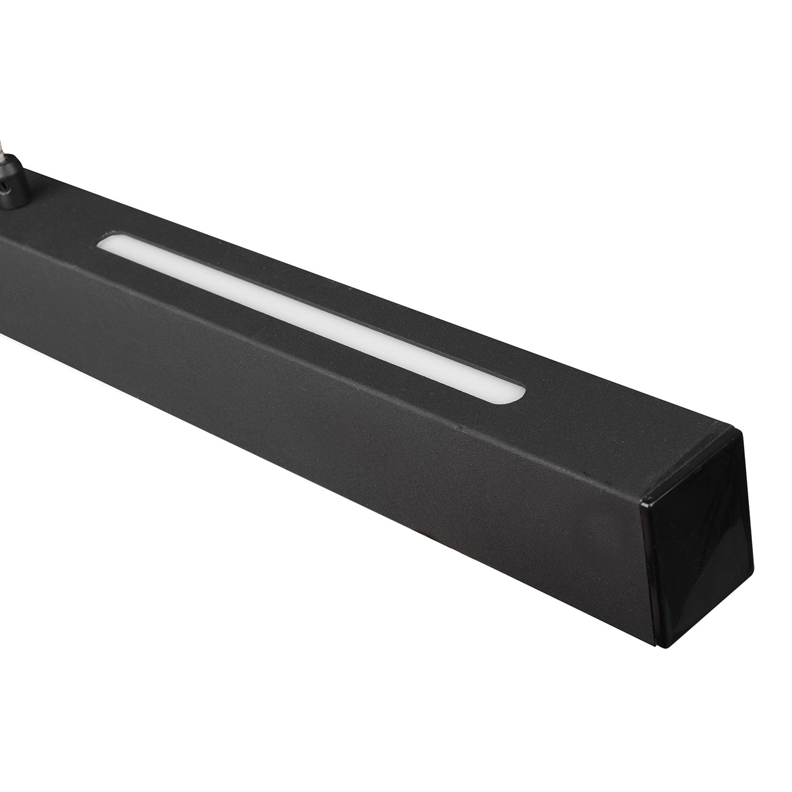 LED pendellampe Paros dimbar svart 90 cm 32W nærbilde av LED-lys