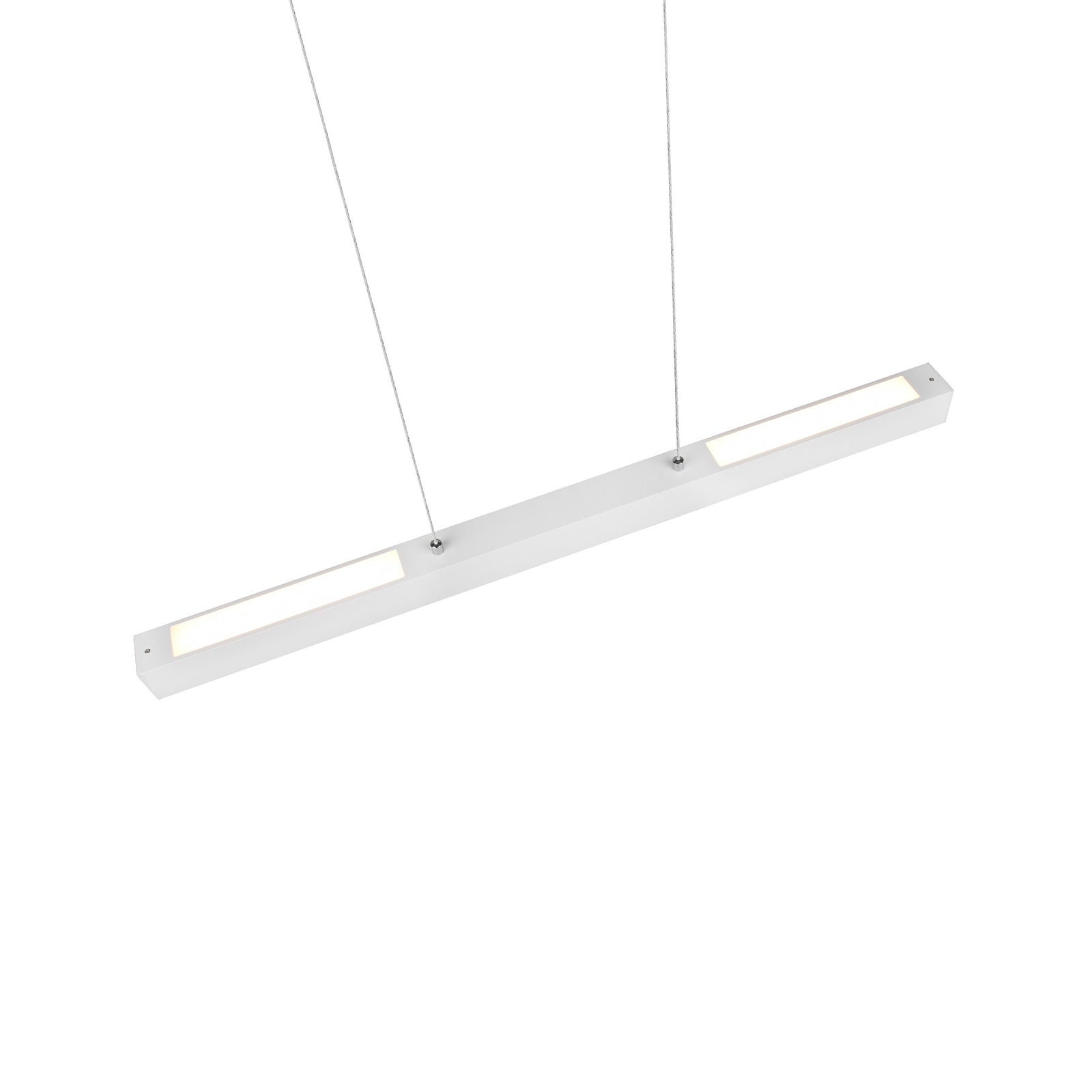 LED pendellampe Paros DUOline dimbar hvit matt 90 cm montert