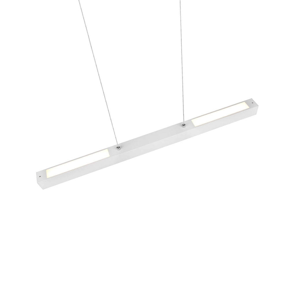 LED pendellampe Paros DUOline dimbar hvit matt 90 cm montert