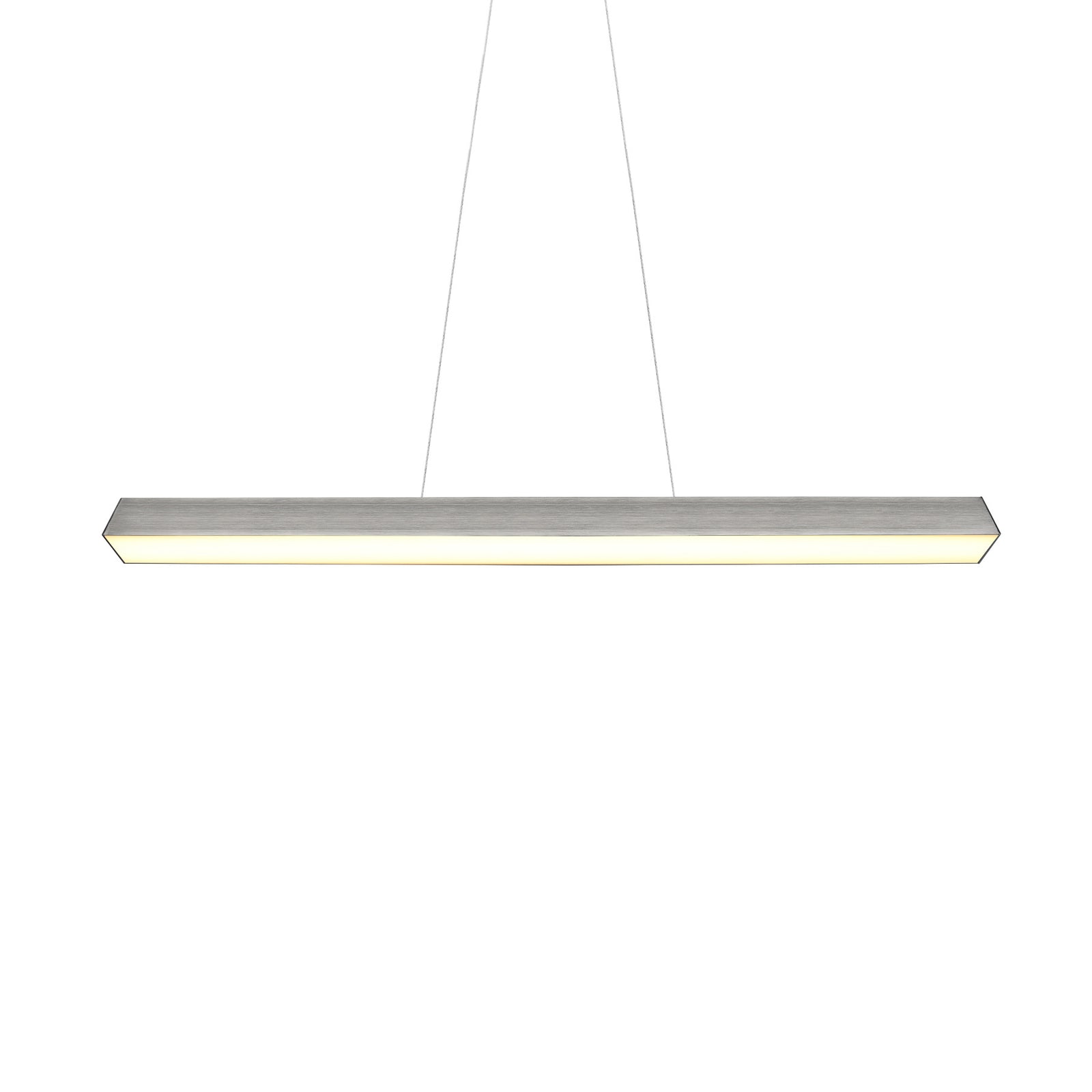 LED pendellampe Paros DUOline dimbar matt nikkel side